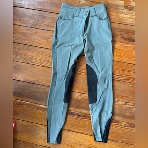 Grey riding breeches